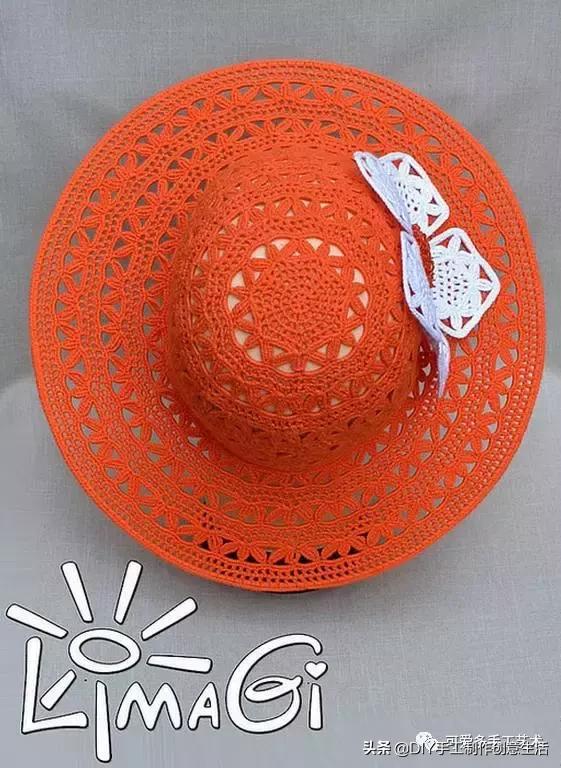 有气质的遮阳帽钩织教程,钩织遮阳帽全教程
