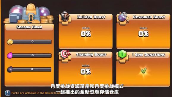 部落冲突什么活动升级资源减半,部落冲突月度挑战完成还能充钱吗