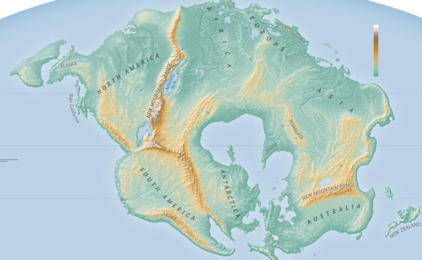 七大洲会和地球合并吗,七大洲多久后再次合并成超级大陆