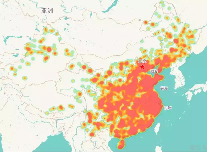python旅游景点数据预测,旅游景点分布图python