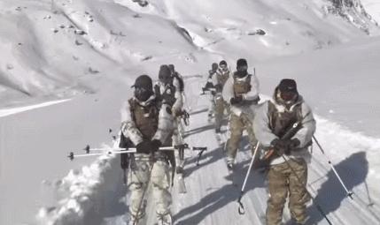 印军边境训练,印军边境军事训练