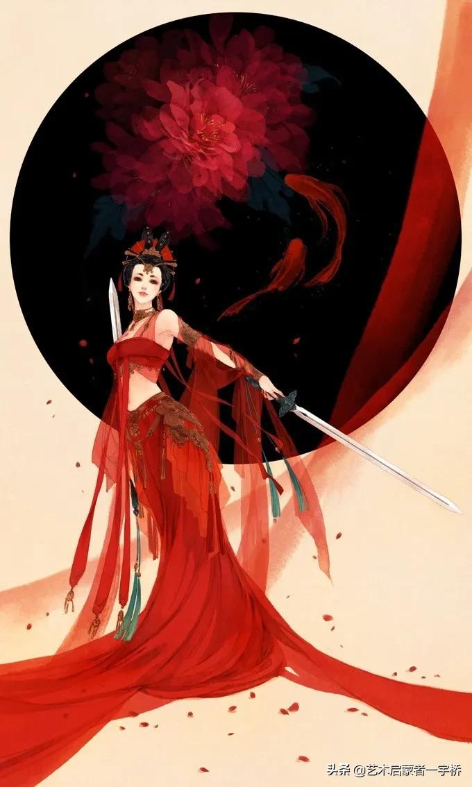 色彩布褶怎么画更好看,绘画教程衣服怎么画新手必看