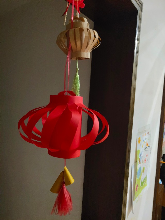 孩子手工灯笼的做法,给孩子做灯笼的说说