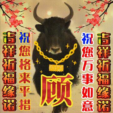 年味文化大餐！最新网络世界符号工具表情包【百家姓】专辑！