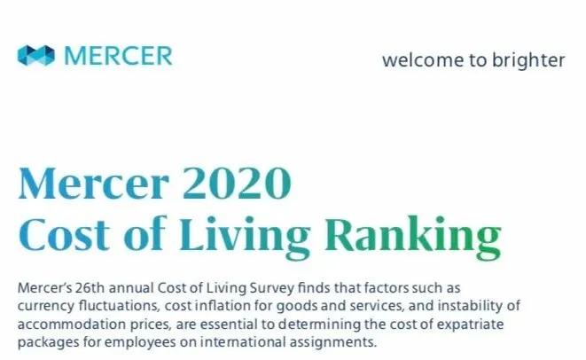 加拿大澳大利亚新西兰物价比较,新西兰的城市生活成本排行