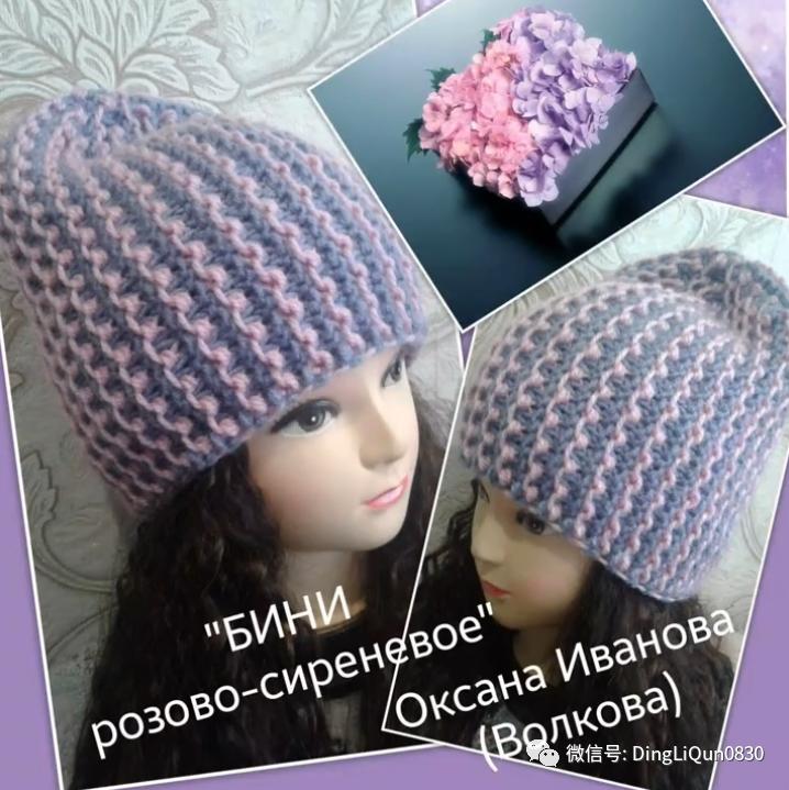 针织特色造型帽子,针织帽原创设计分享