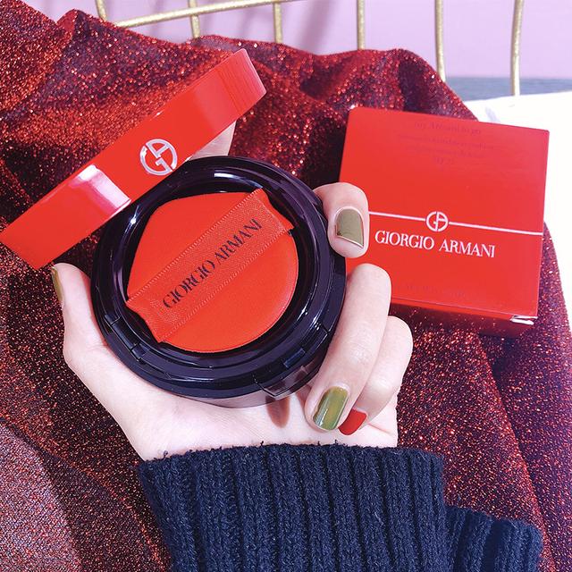 阿玛尼红气垫适合油皮的,阿玛尼红气垫完美底妆