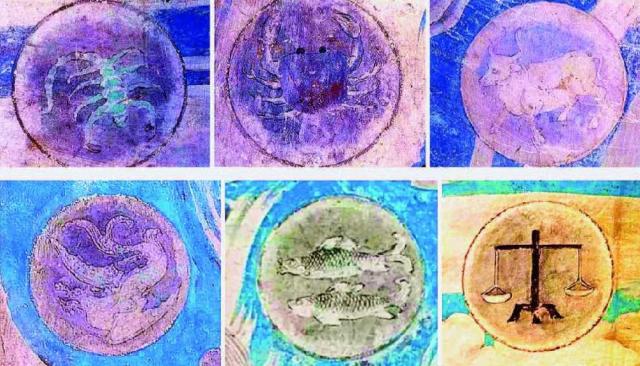 曾经风靡一时的十二星座,12星座的古代风格