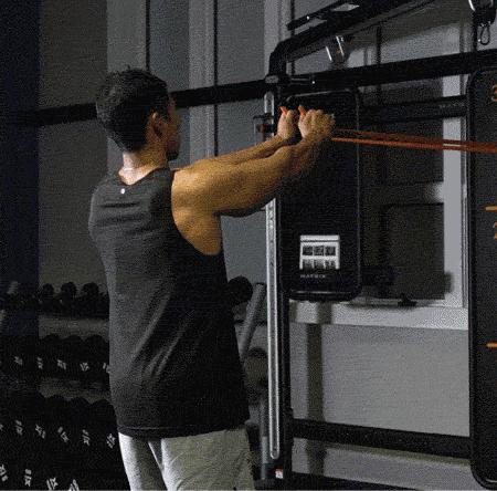 三个绳索练后肩锻炼动作,打造宽肩完美身材比例的好方法