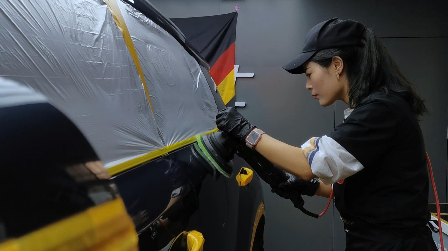 汽车漆面镀晶流程图解,超硬漆面镀晶和铂金漆面镀晶区别