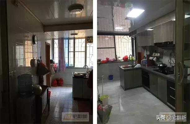 厨房卫生间翻新周期和价格,70平方二室厨房卫生间翻新