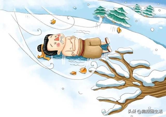 卧冰求鲤孝子故事,卧冰求鲤王祥原文