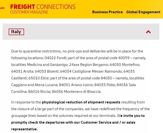 全国各地快递因疫情停运表,国际快递会因为疫情停运吗