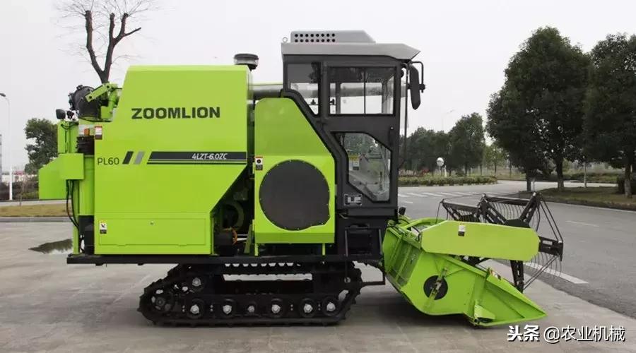 中国现代化农业机械联合收割机,农作物联合收获机