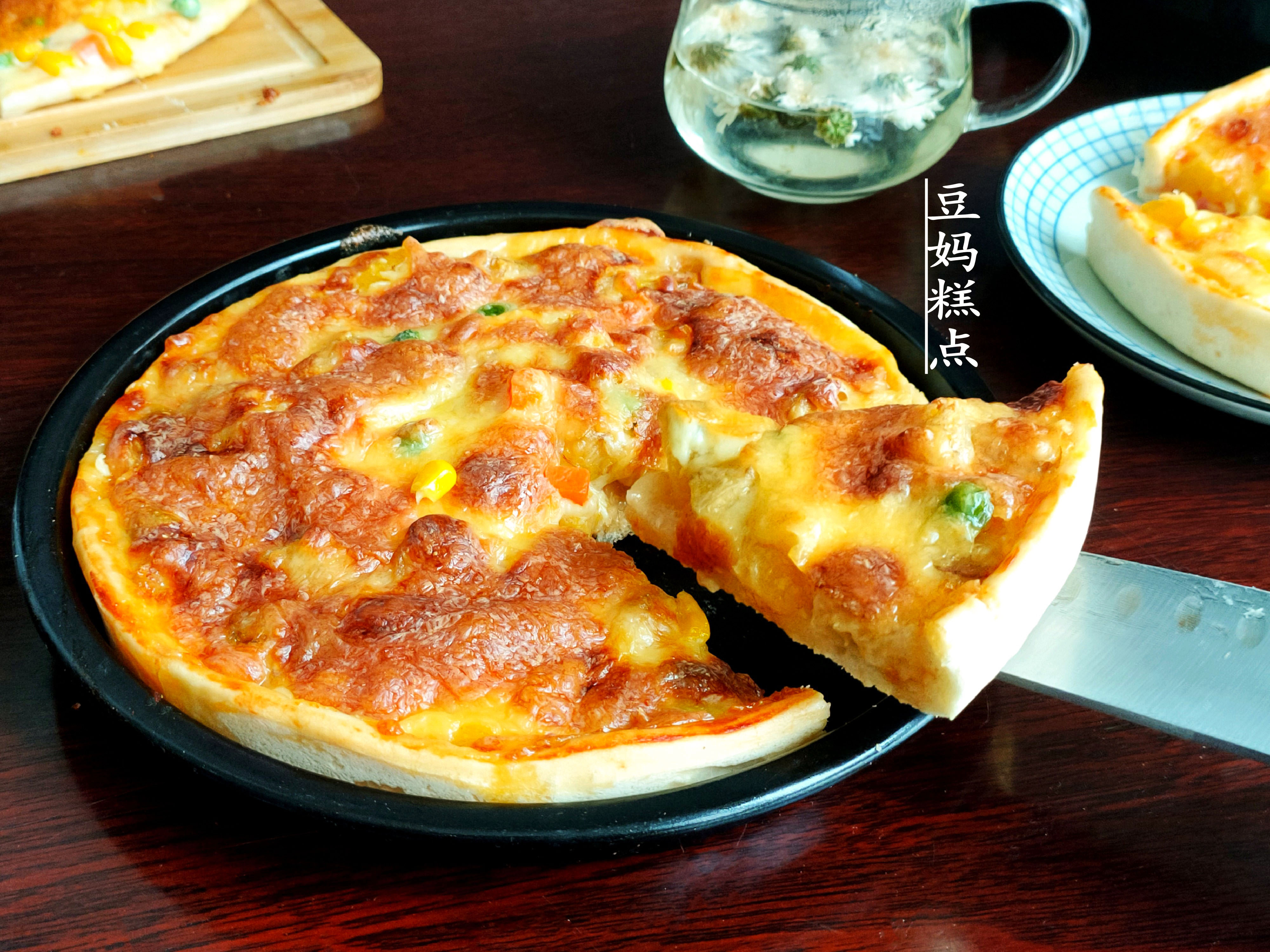 水果披萨怎么做好吃又简单视频,空气炸锅做水果披萨的家常做法