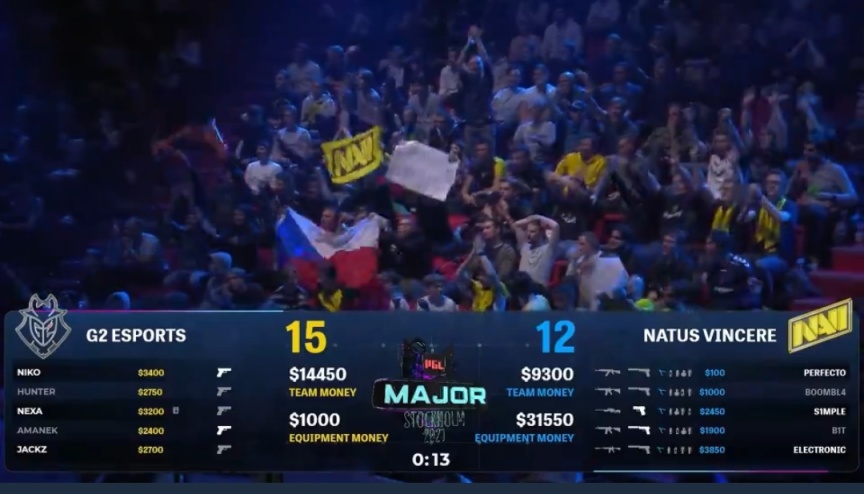 major传奇组navi对g2,19年major半决赛navi对战ence