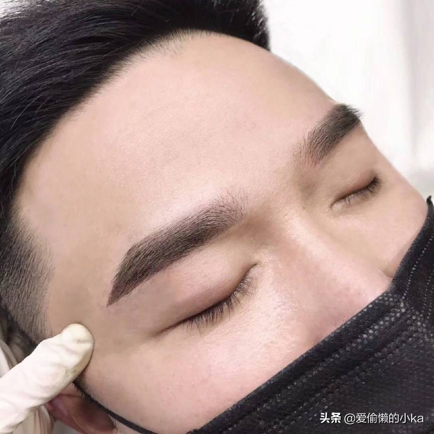 纹眉失败可以自己画眉修补么,有纹眉的残留如何画眉