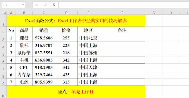 excel零基础100个常用技巧,excel零基础100个常用小技巧