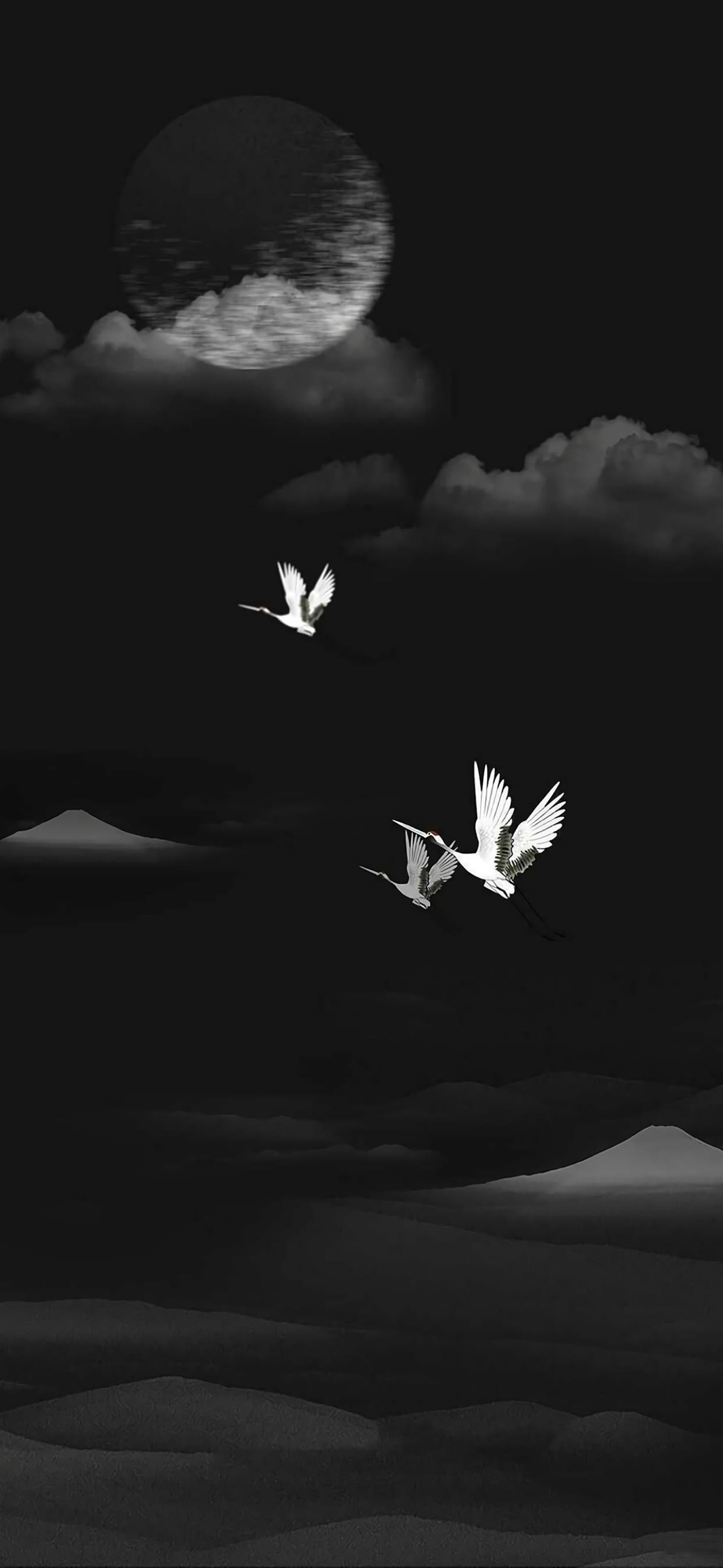 深色简约壁纸全面屏,深色壁纸客厅简约