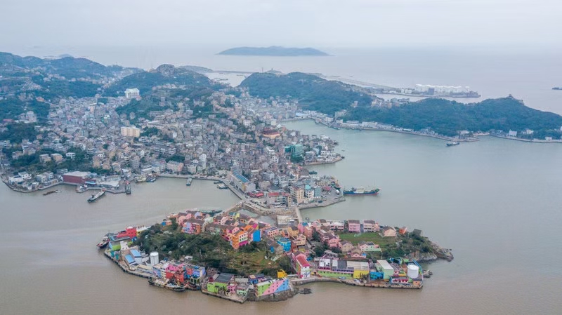 网红彩虹村怎么拍好看,网红彩虹村江门