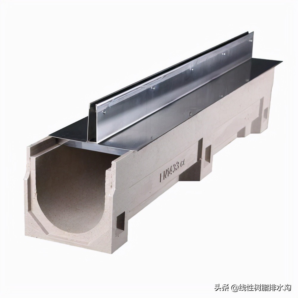 广西成品线性排水沟不锈钢盖板,成品树脂混凝土一体式线性排水沟