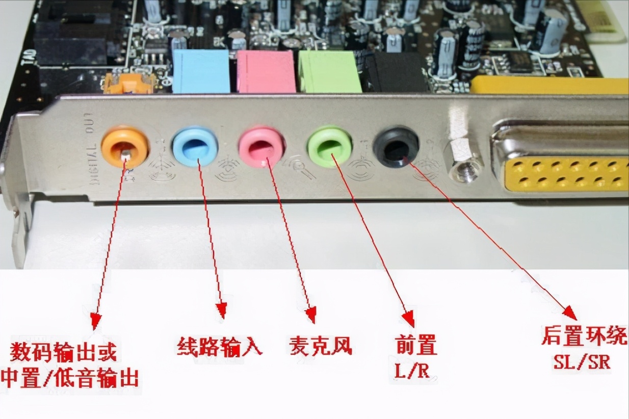 声卡安装教程声卡和音响怎样连接,新买的声卡怎么没声音是怎么回事