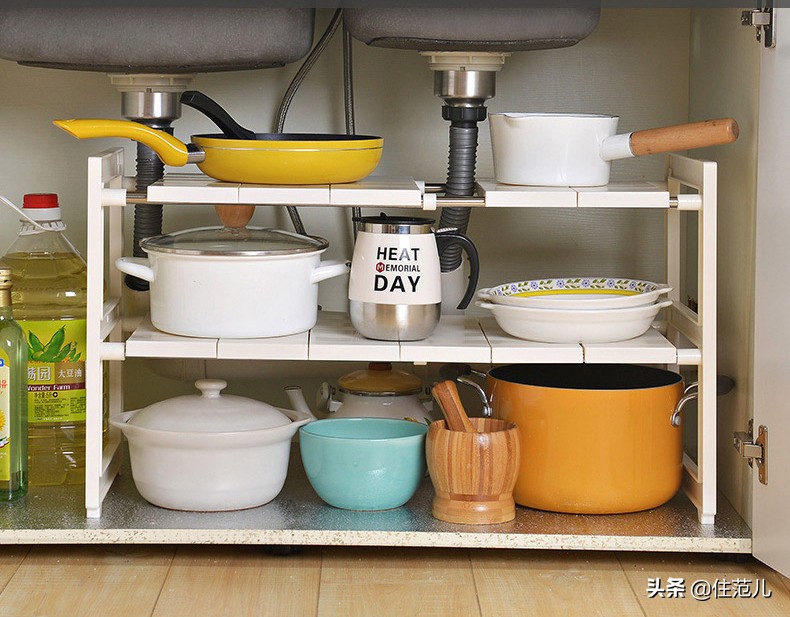 同样都是厨房，为什么你家的收纳量是我家的3倍