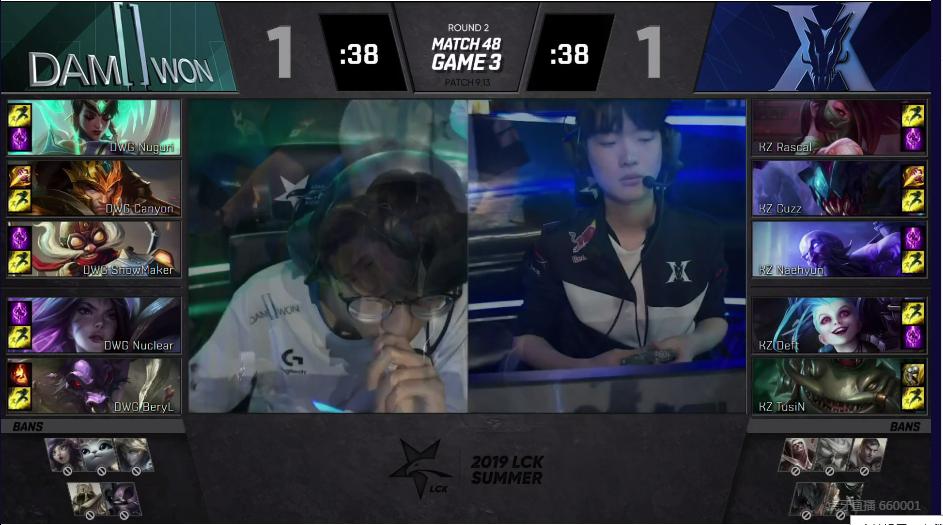 英雄联盟：挖掘机节奏出色，KZ让一追二DWG，拿下焦点之战