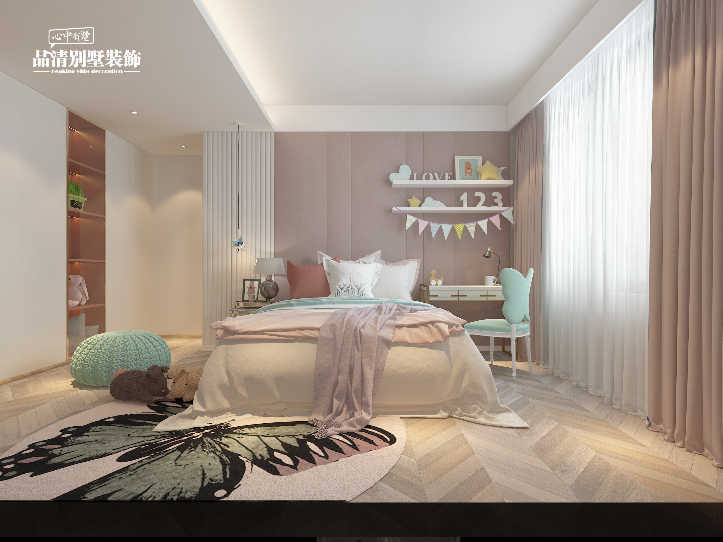 无锡简约欧式风格别墅装修设计,无锡百乐和园别墅