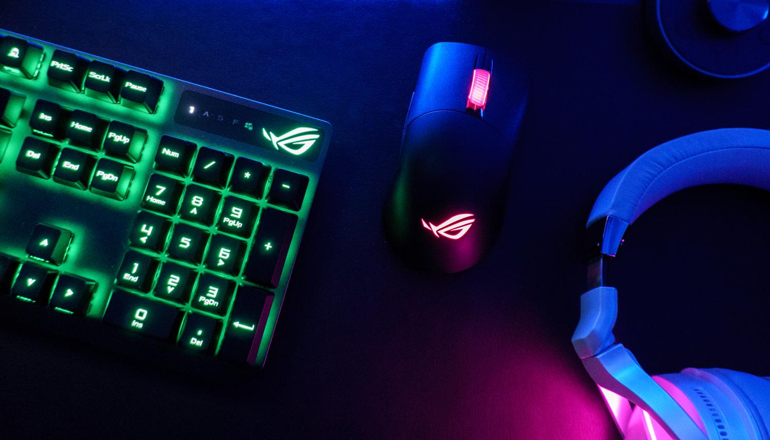 三模双微动游戏鼠标推荐,rog月刃鼠标微动