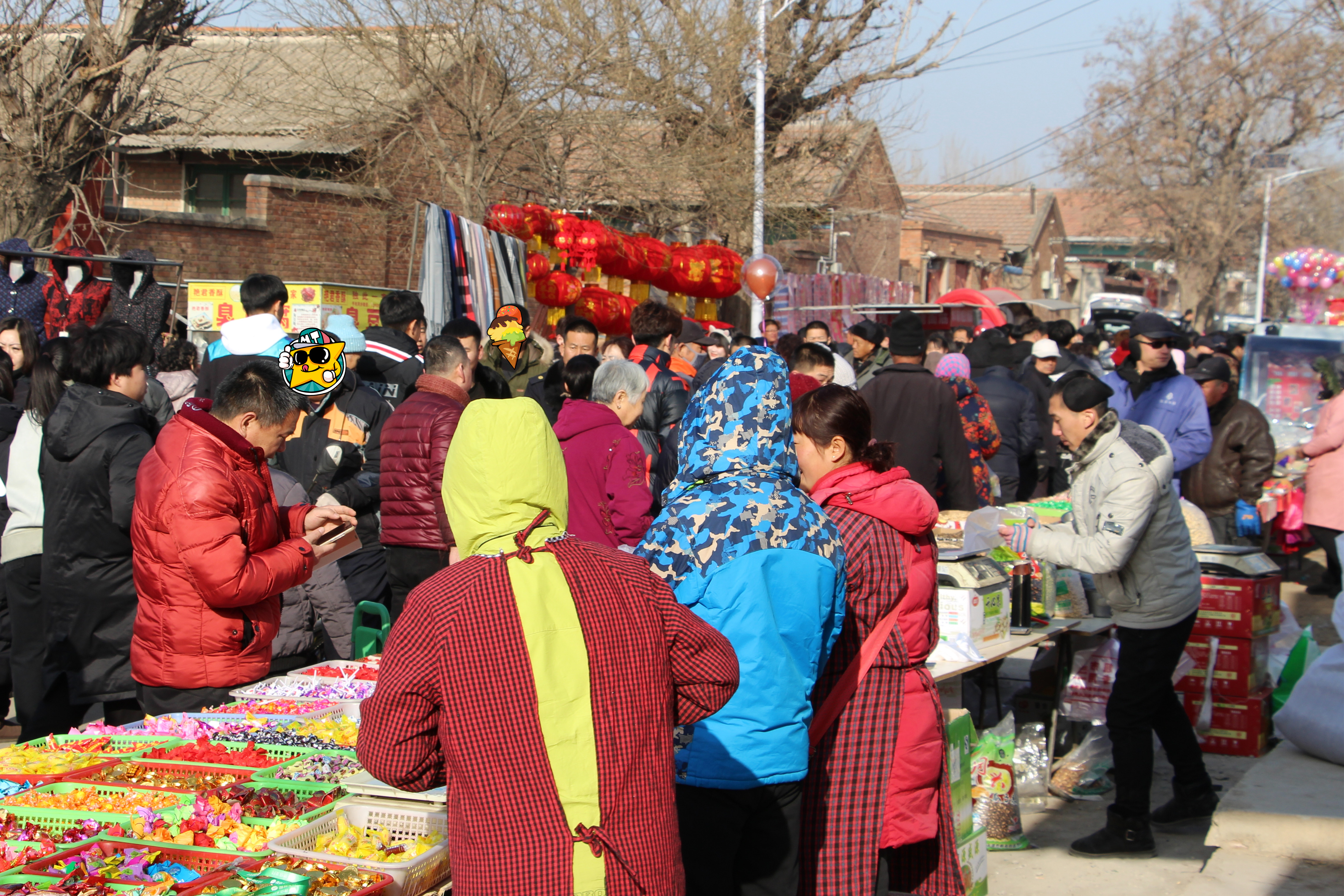 天津市武清区泗村店镇太子务村赶大集