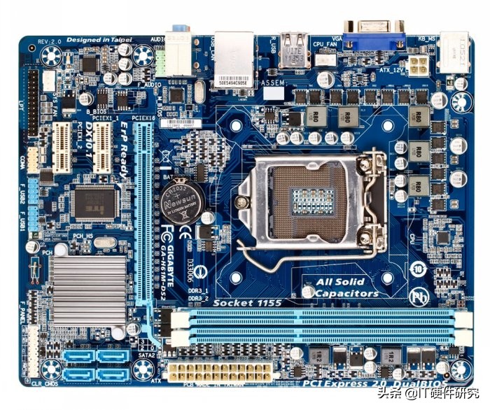 技嘉ga-h61m-ds2主板电路图,技嘉ga-h61m-ds2接线