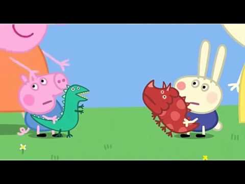 少儿英语小猪佩奇1-52集中文版,小猪佩奇英文版英语启蒙动画