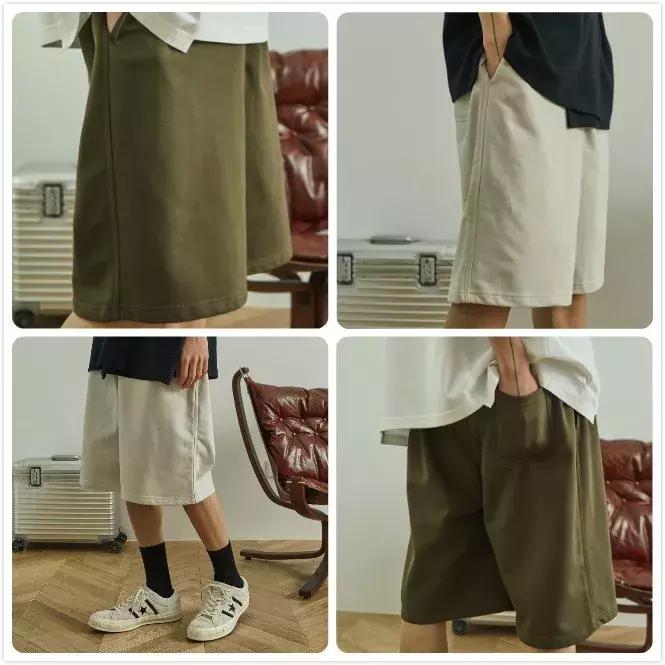 男士夏天穿短裤配什么鞋子好,舒适男士夏天休闲短裤