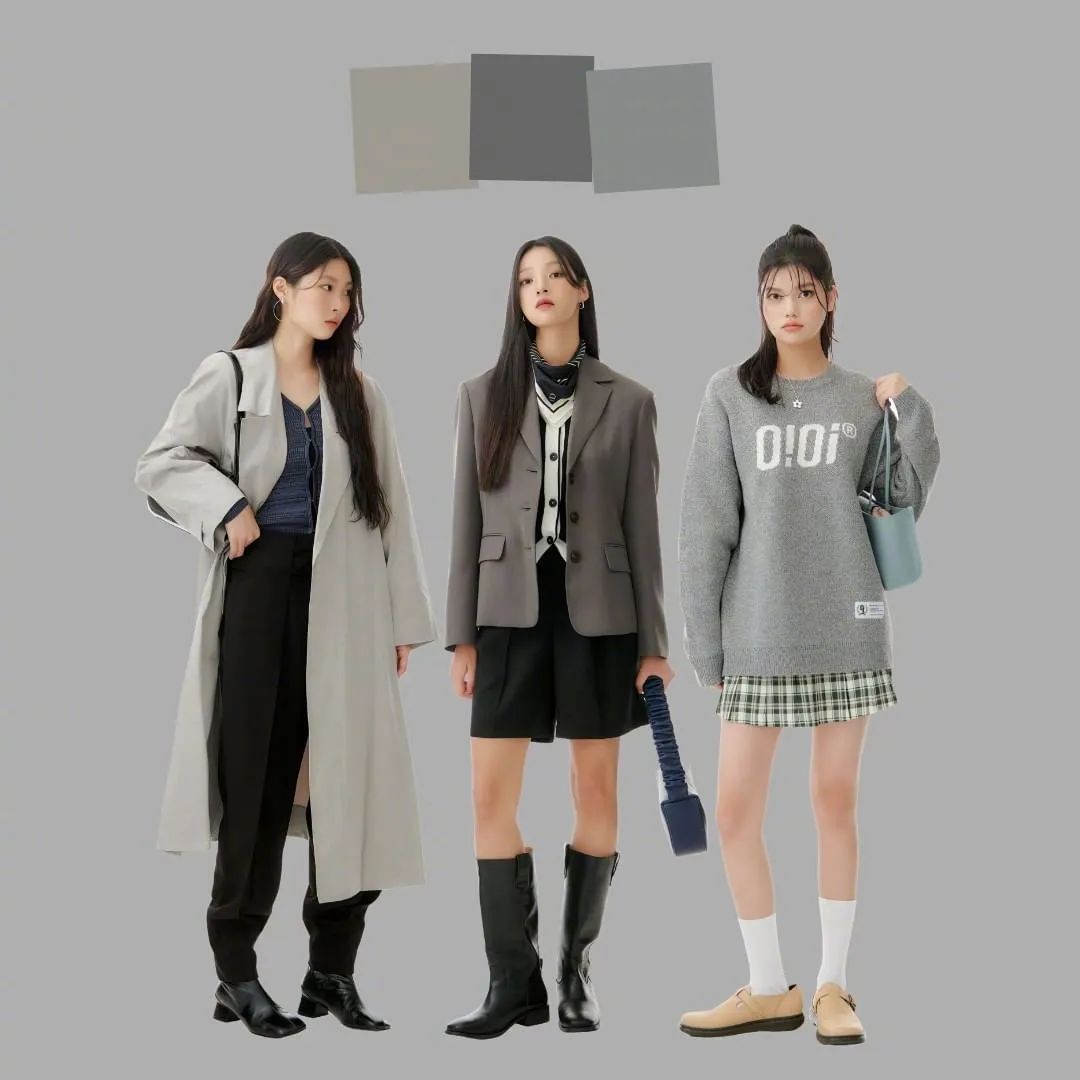 太喜欢秋天了高级色系穿搭,秋冬季最火色系穿搭