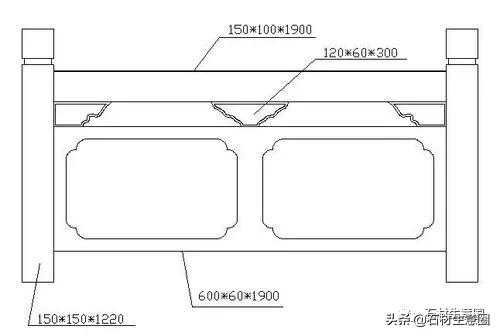 g682花岗岩河道栏杆,湖南河道花岗岩石栏杆