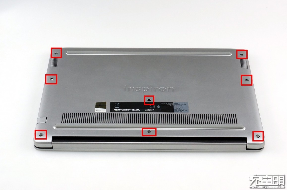 戴尔燃7000电脑换电池教程,戴尔燃7000换电池教程