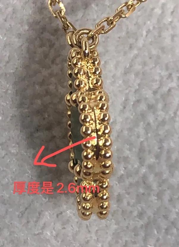 梵克雅宝四叶草项链哪个颜色好,梵克雅宝钻四叶草项链上身效果