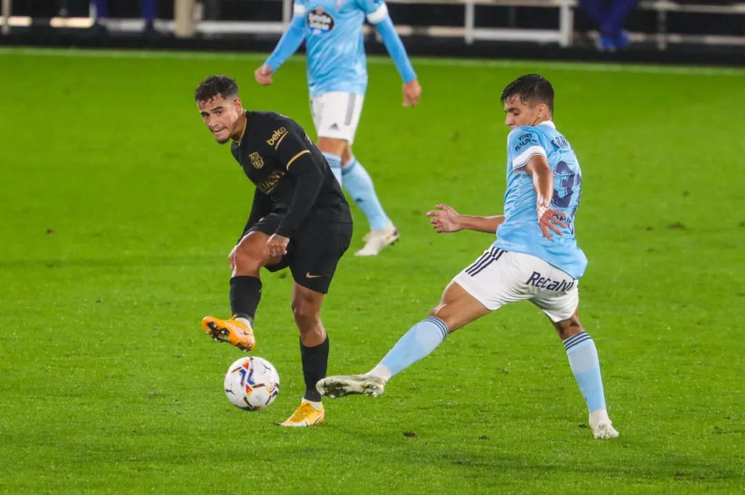 巴萨3比2塞尔塔全场集满,法蒂破门巴萨进球视频