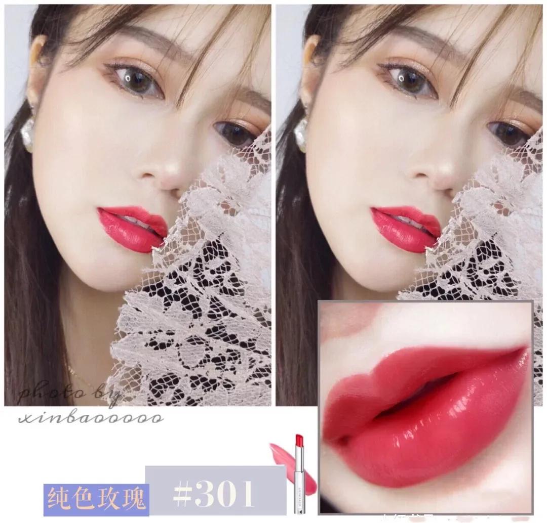 哪个女生能逃得过李佳琦？纪梵希粉色小羊皮试色