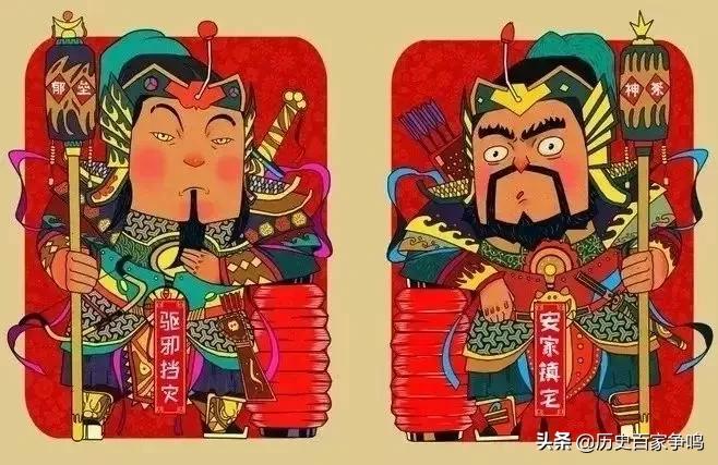 传统门神讲究,过年贴门神可你知道门神的来历吗