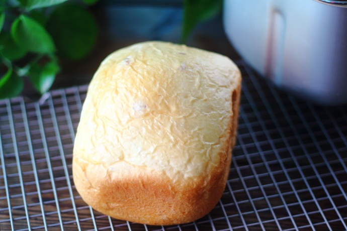 面包机一键做吐司面包做法,面包机一键自制松软面包