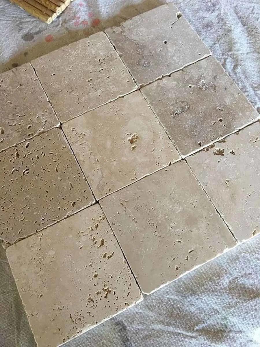 4平米卫生间瓷砖600*1200直贴效果,卫生间400*800深灰色瓷砖腰线效果