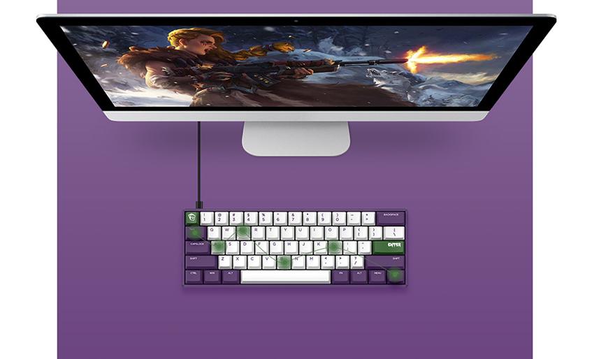 狂敲机械键盘,狂砸键盘解压视频