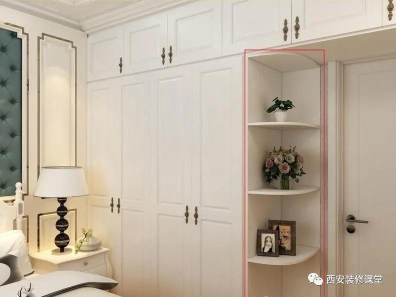 衣柜侧面难看怎么装饰好看,定制衣柜侧面的缝怎么解决