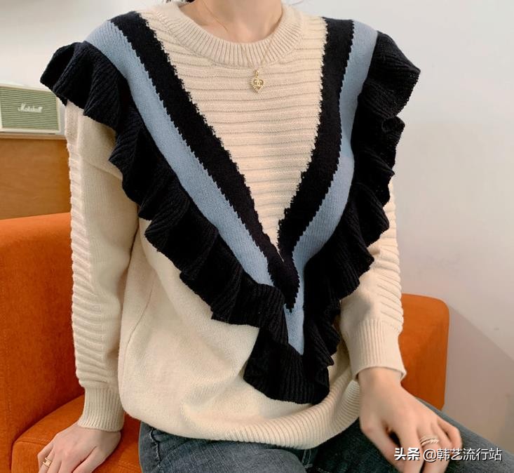 2020新春韩国毛衣款式第一波发布，一起分享编织主流最新流行趋势