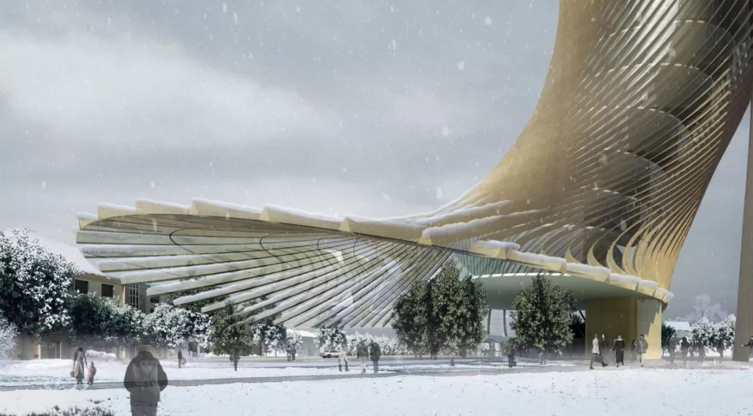 异形建筑效果图,异形建筑平面