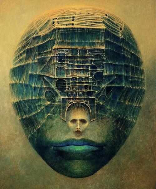 贝克辛斯基地狱艺术鼻祖,贝克辛斯基地狱画