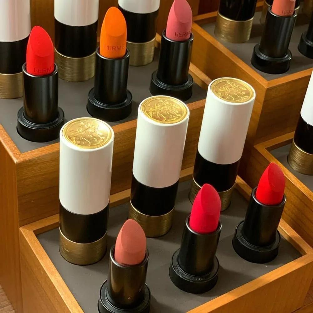 爱马仕口红33号色怎么涂能显白,爱马仕口红李佳琦推荐色