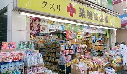 日本东京巢鸭商店街,东京巢鸭街区老照片